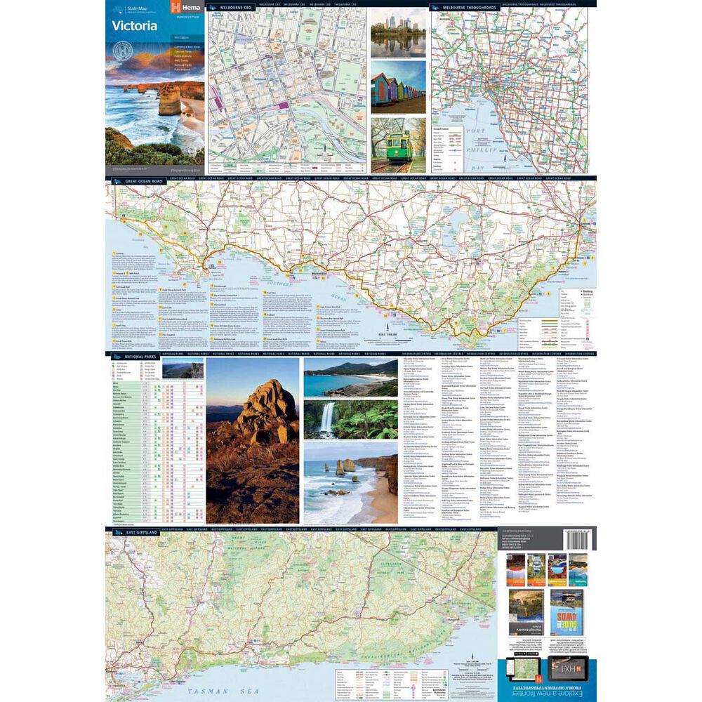 Hema Victoria State Map (9th Edition)