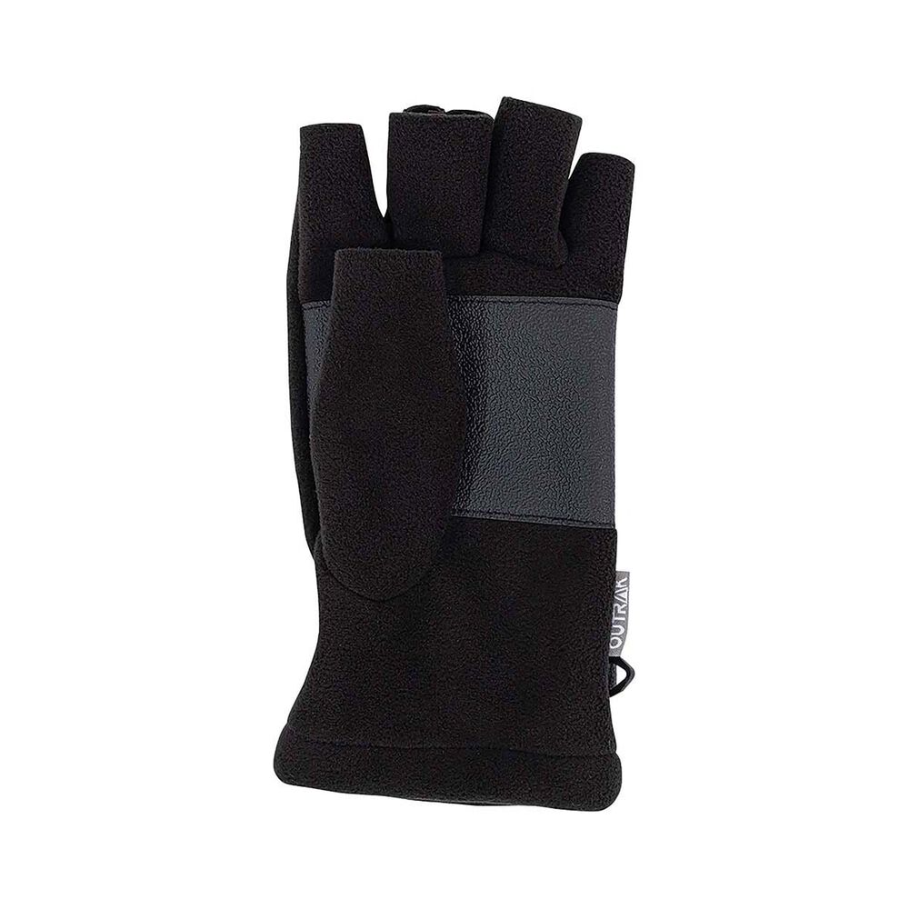 OUTRAK Men's Fingerless Fleece Gloves
