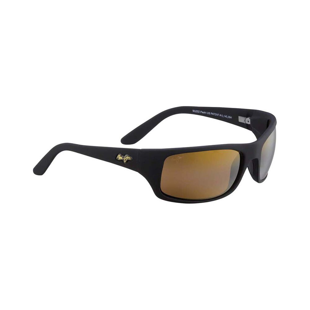 Maui Jim Men's Peahi Sunglasses with Copper Lens