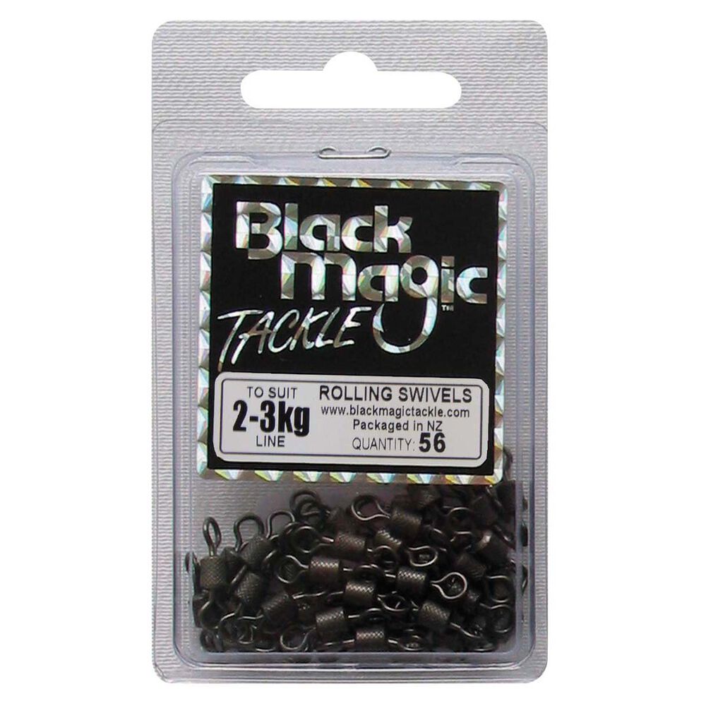 Black Magic Rolling Swivel 27 Pack