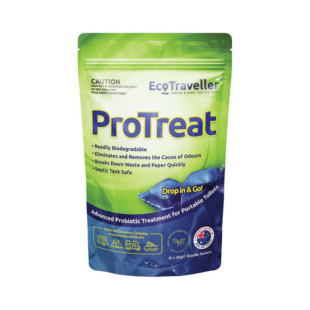 Ecotraveller ProTreat Toilet Additive Sachets 15 Pack