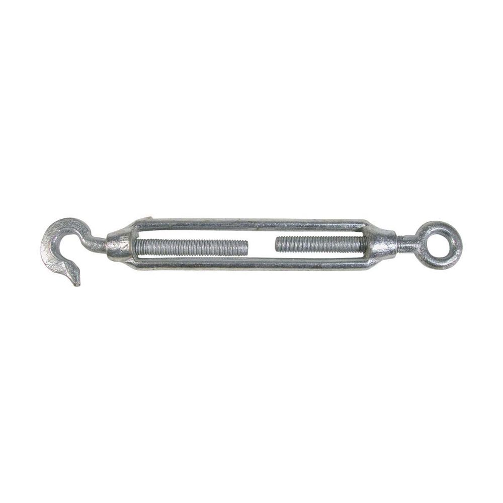 BLA 10mm Hook & Eye Open Galvanised Turnbuckle