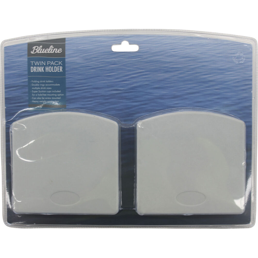 Blueline Folding Drink Holder Twin Pack