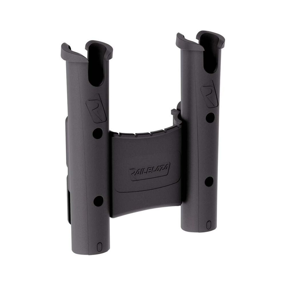 RAILBLAZA Rodstow Dual With Caddy Black