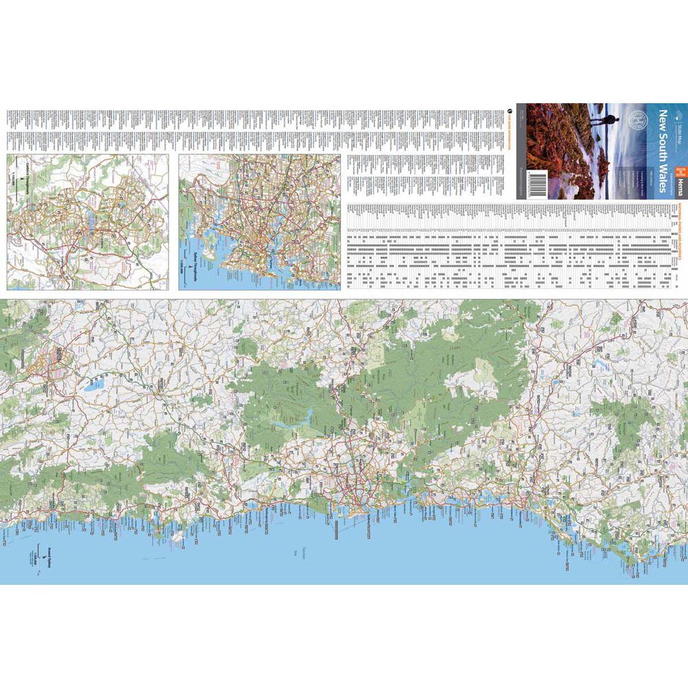 Hema New South Wales State Map