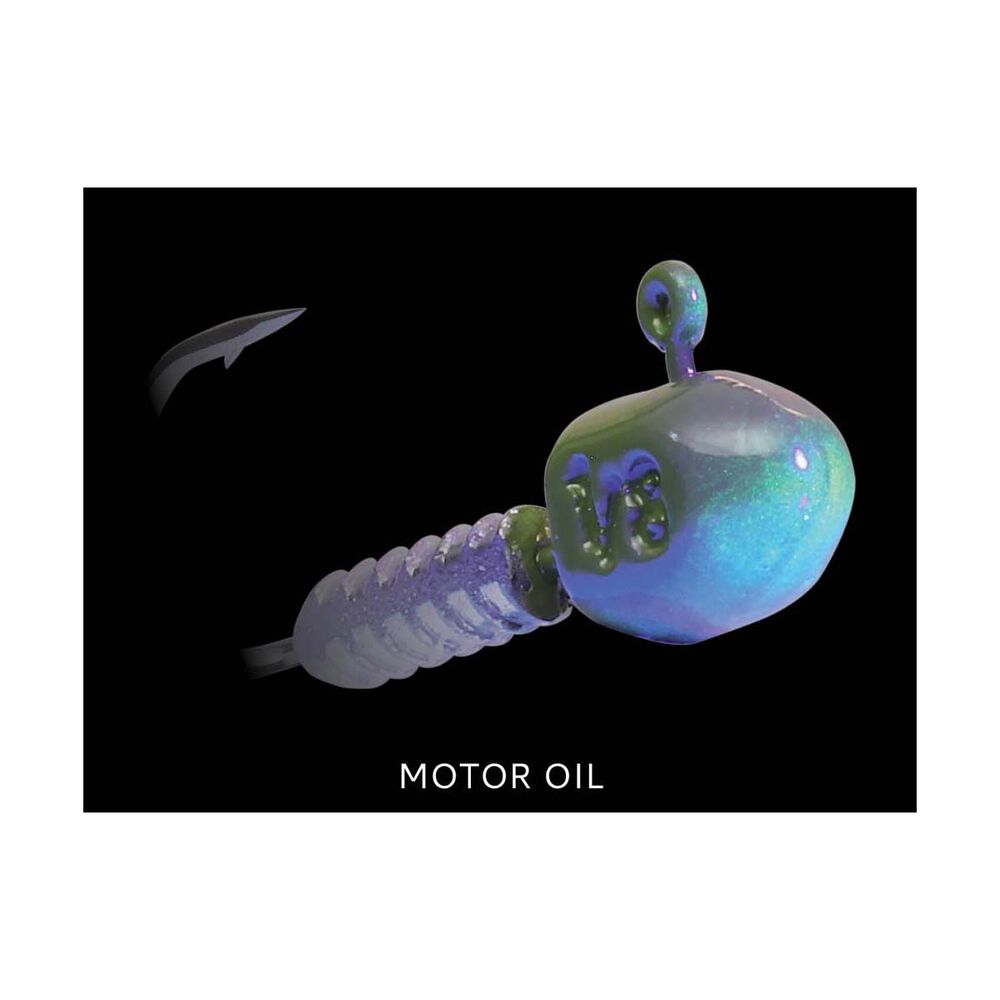 TT Fishing HeadlockZ Finesse UV Jigheads Motor Oil