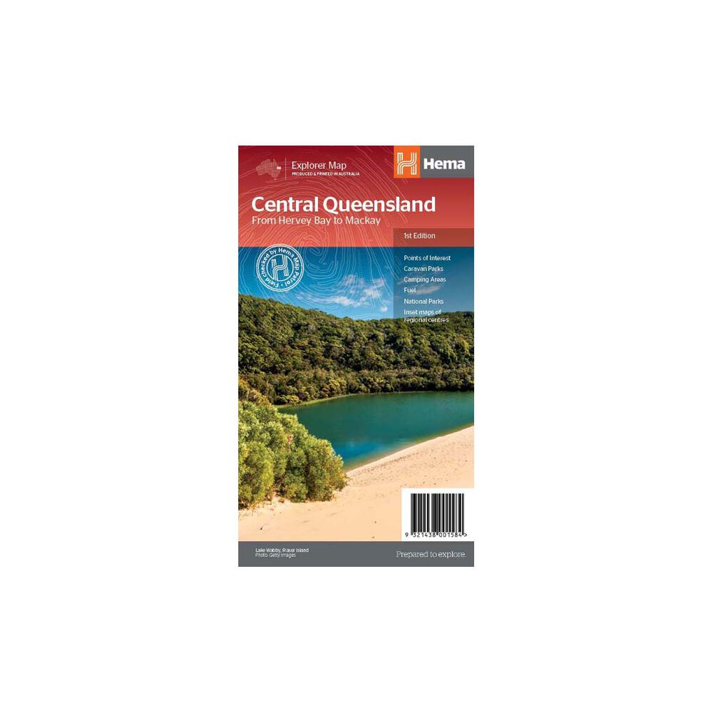 Hema Map Central Queensland Map