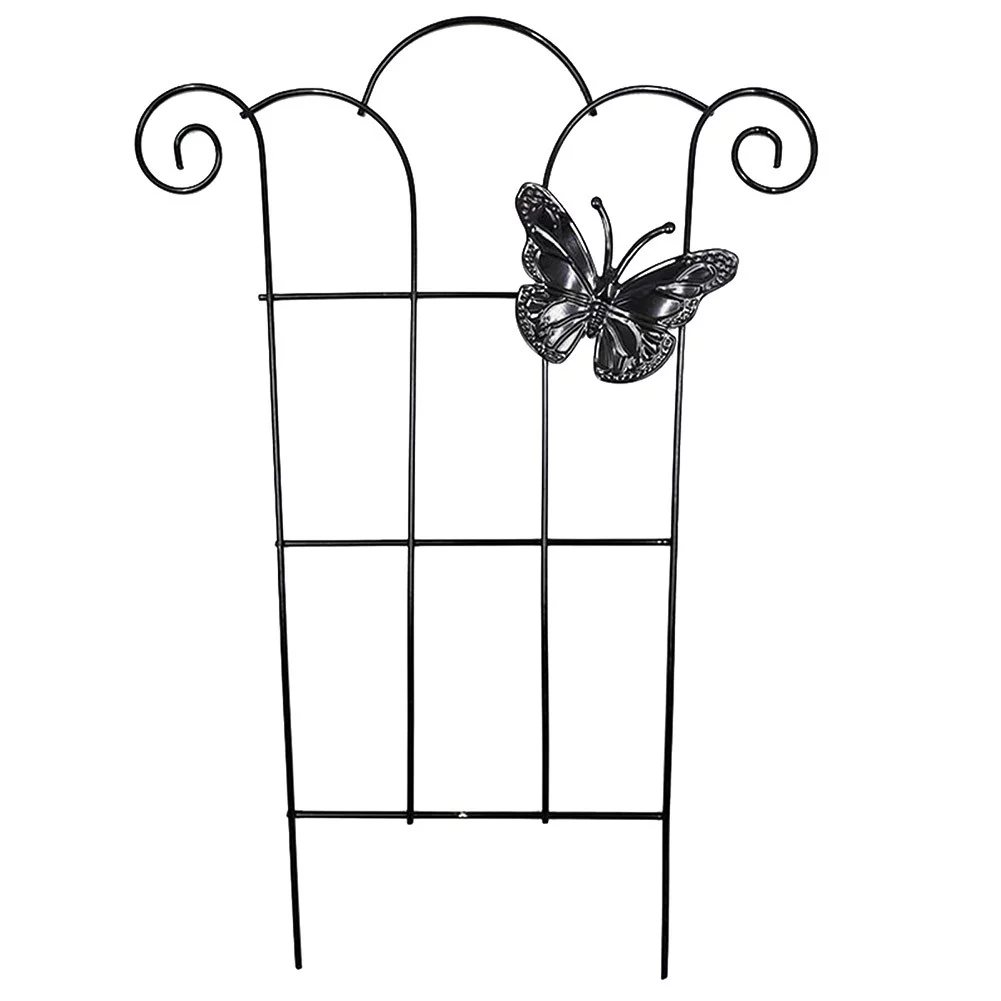 Holder Climbing Trellis Frame Stakes Growth Flower Pot Vine Stand Plant Support