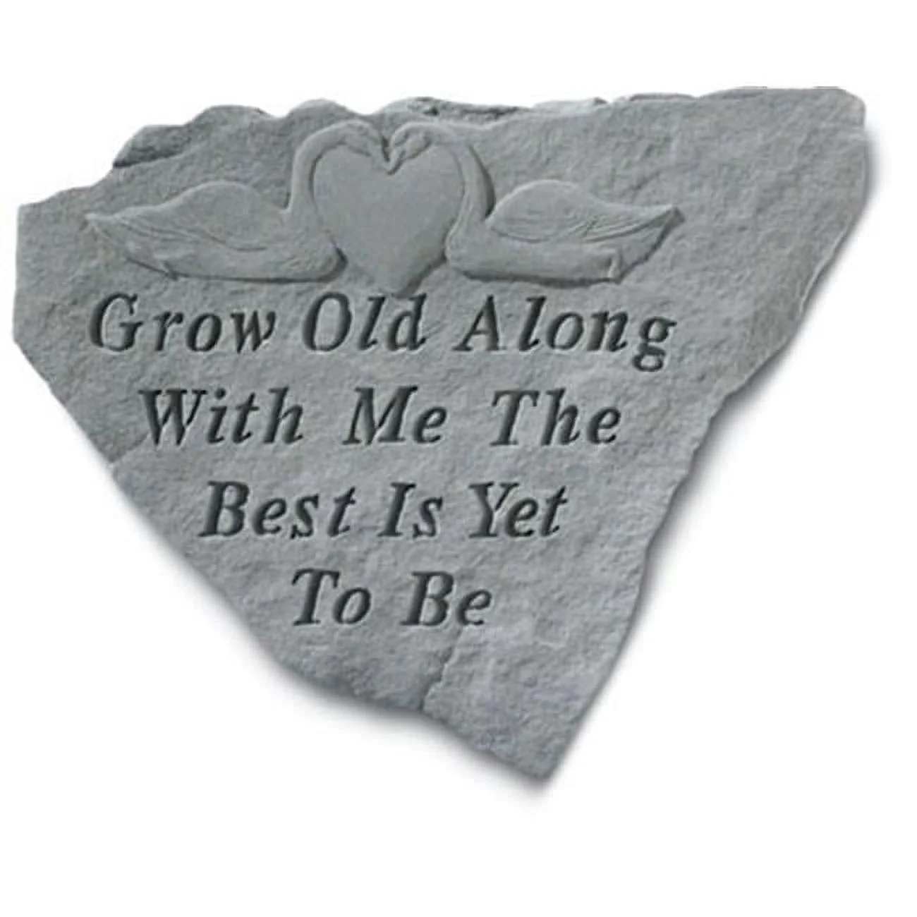 Kay Berry- Inc. Grow Old Along With Me The Best Is Yet To Be - Memorial - 8.5 Inches x 11 Inches