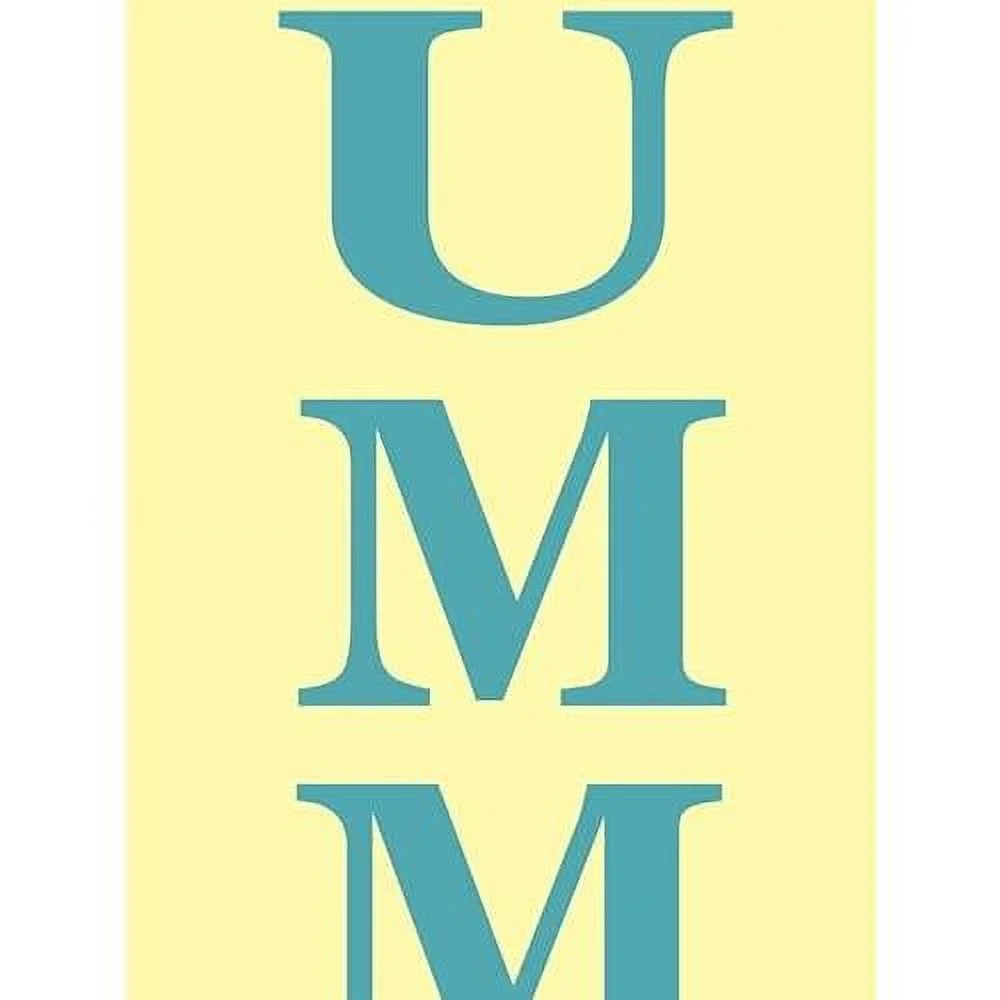 Porch Stencil Hello Summer Vertical Garden DIY Craft Signs Fast (6 X 24), Translucent Blue, (V78A)