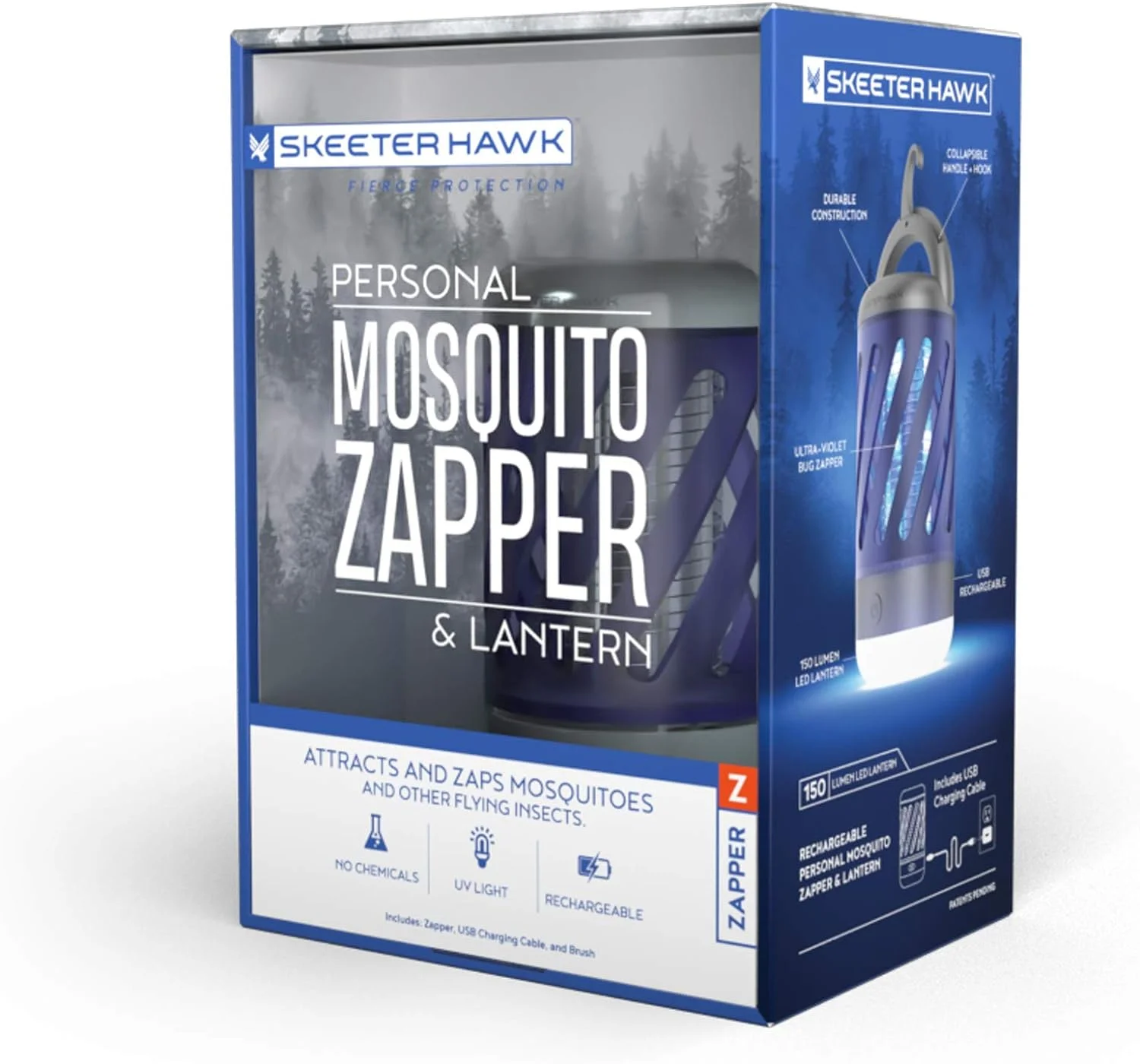 SKEETER HAWK Mosquito Zapper | Plug-In, All-Natural, Outdoor Bug Killer