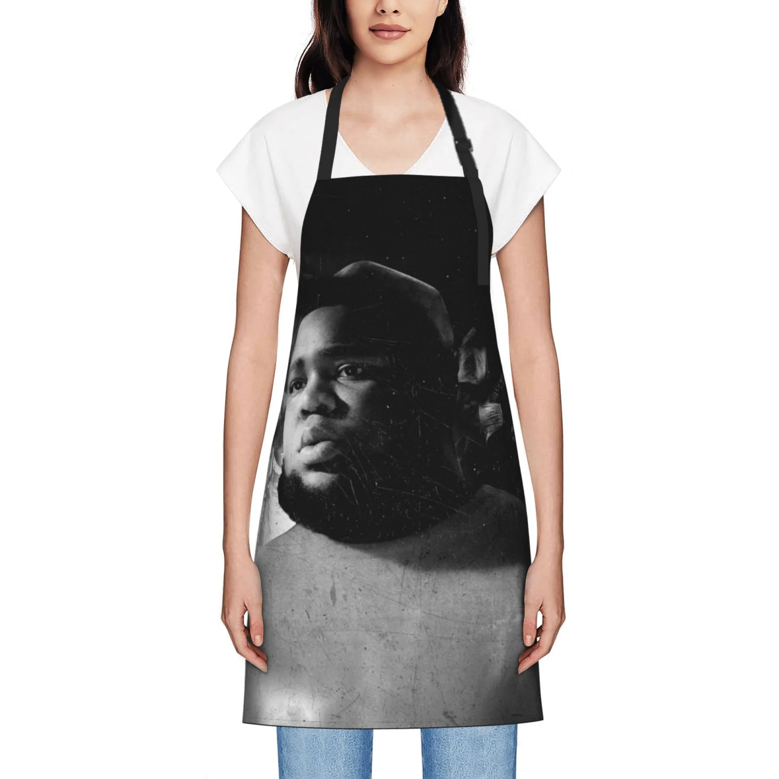 Rod Wave Waterproof Apron Home Decor For Kitchen/Cooking/Gardening/Painting/BBQ/Baking/Chef/Craftsman