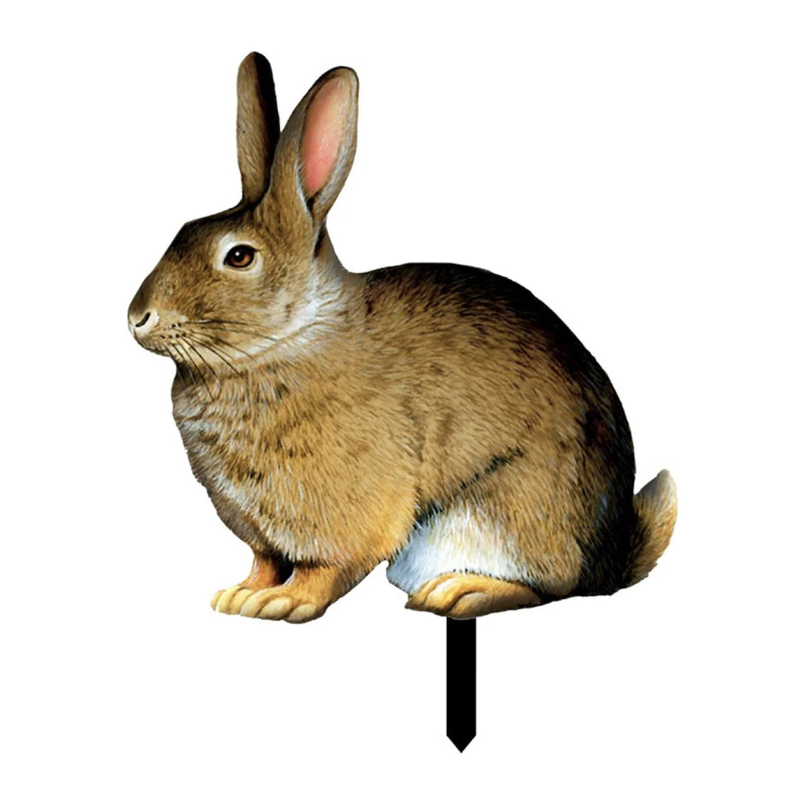 Beware of Dog Sign Rabbit Acrylic Outdoor Garden Ground Insert Garden Garden Decoration Insert Card
