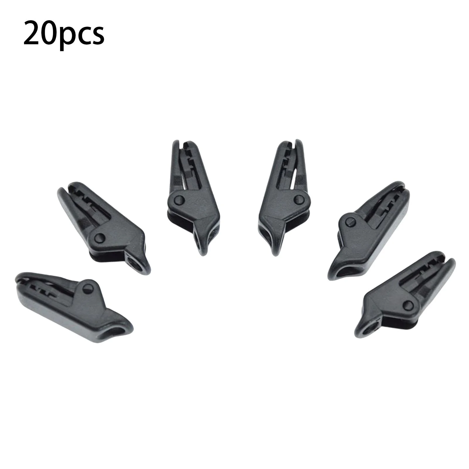 Colaxi 5x20x Tarp Clip Canopy Buckle Holder Outdoor Camping Tent Clamps for Sunshades