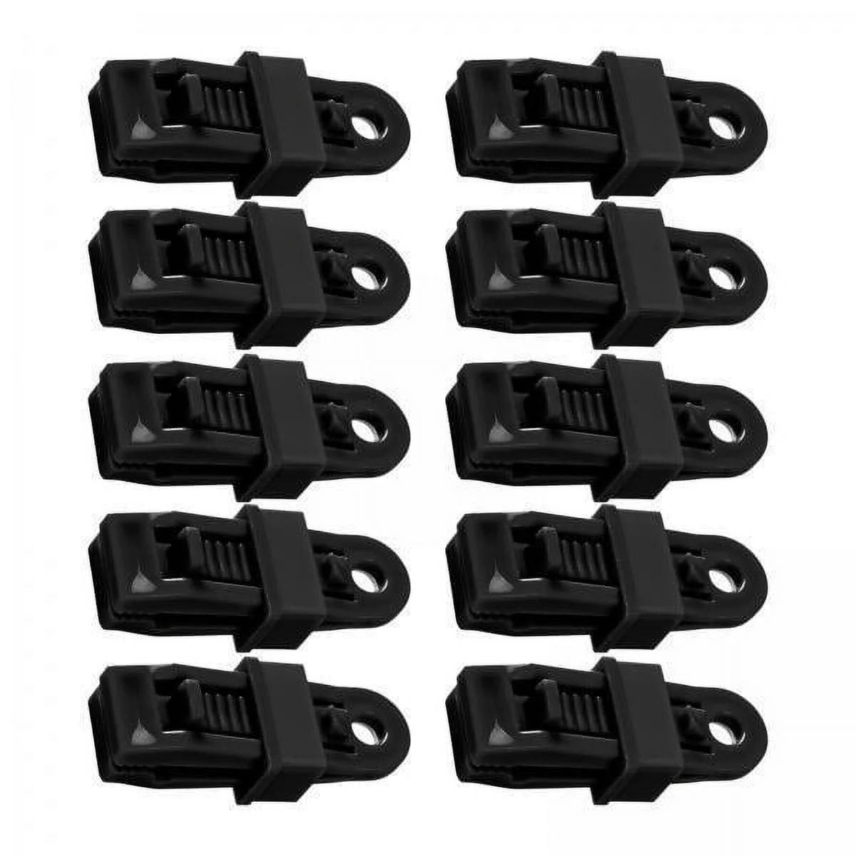 Miulika 3xSet of 10 Tent Awning Clamps for Tarpaulin, Canopy, Camping Tent Outdoor