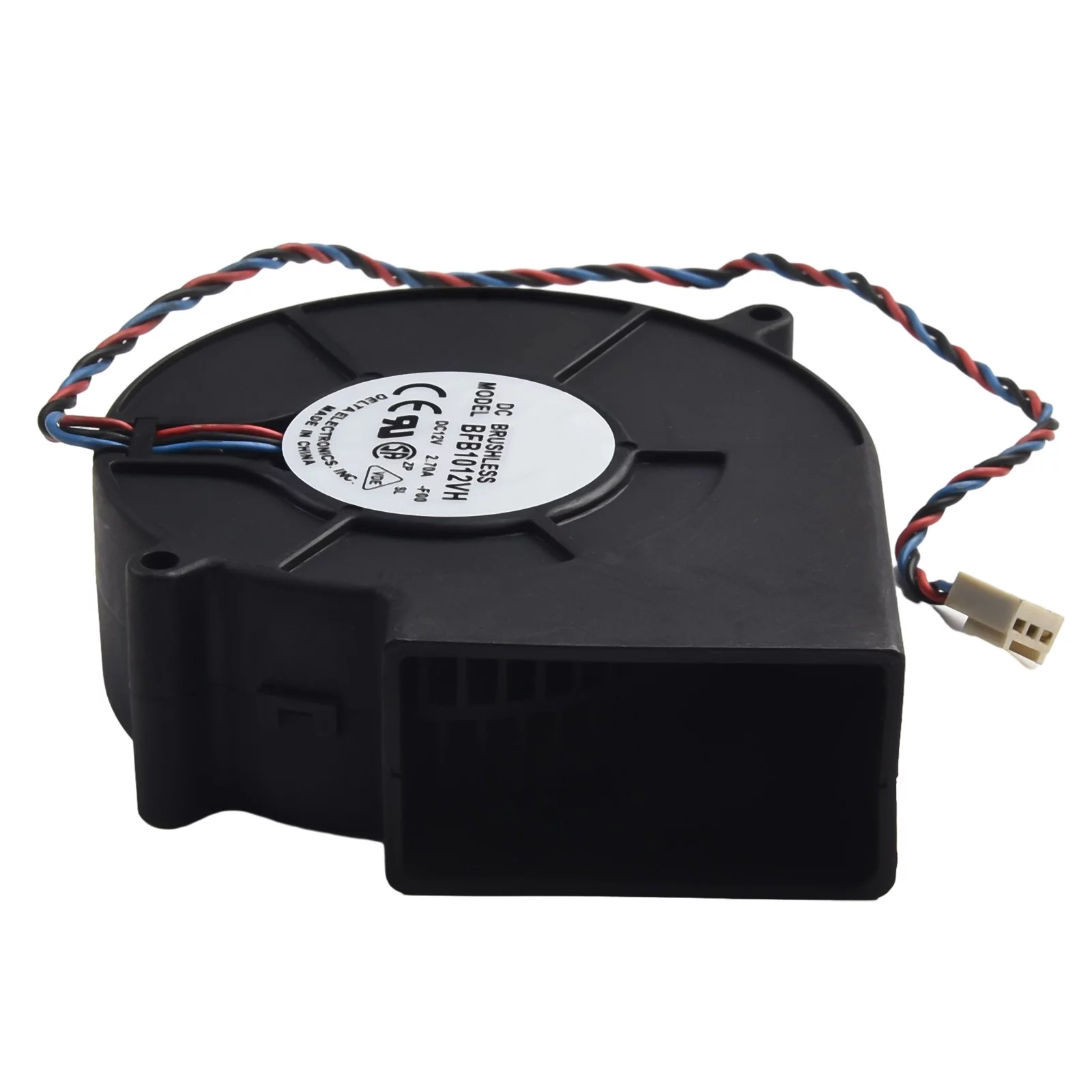 12V Large Air Volume Ultra-Quiet Radial Turbo Blower Warm Air Grill Ex haust Fan