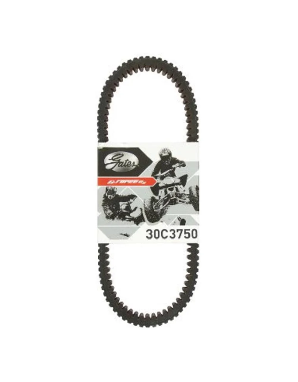 Gates 46C4387 G-Force C12 Drive Belt - Top-Cog - 1-15/32in. x 45-1/8in.