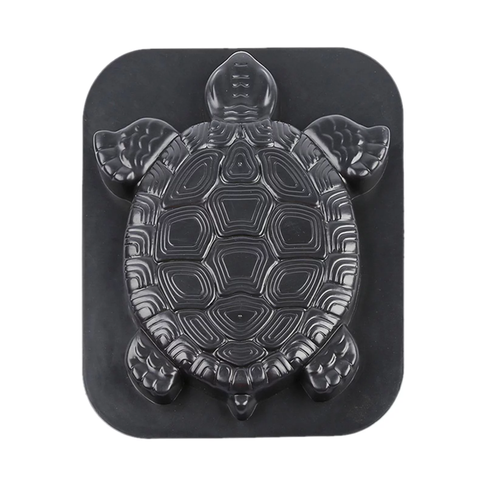 Turtle , Stepping Stone , Concrete Cement , Garden , Textured for Non-Slip Stepping