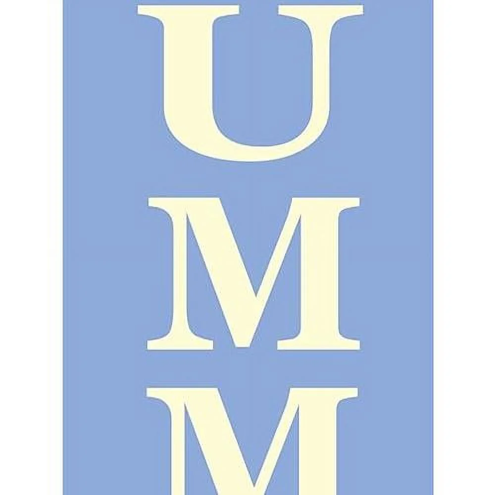 Porch Stencil Hello Summer Vertical Garden DIY Craft Signs Fast (6 X 24), Translucent Blue, (V78A)