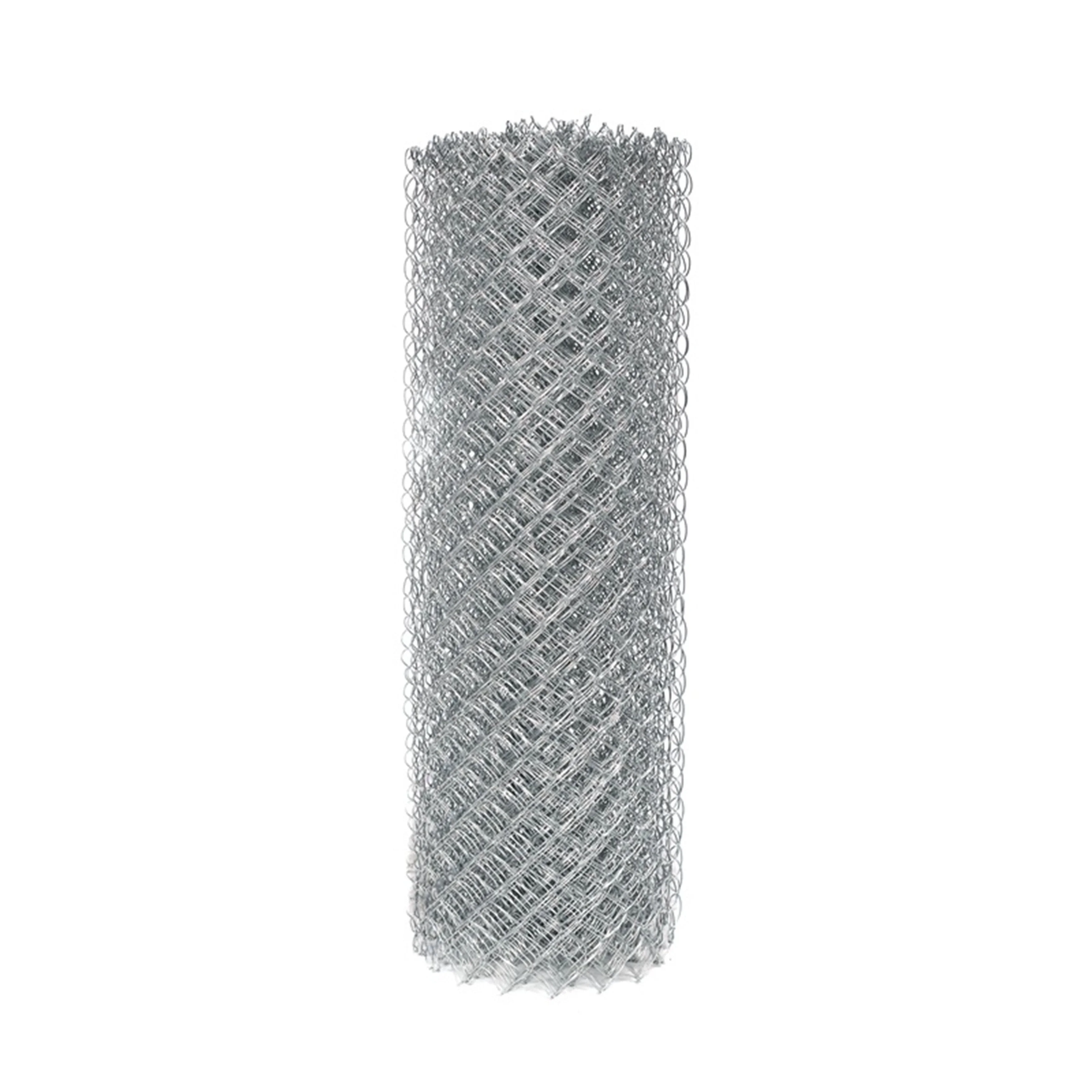 ALEKO Galvanized Steel 4 x 50 feet Roll Chain Link Fence Fabric 12.5-AW Gauge