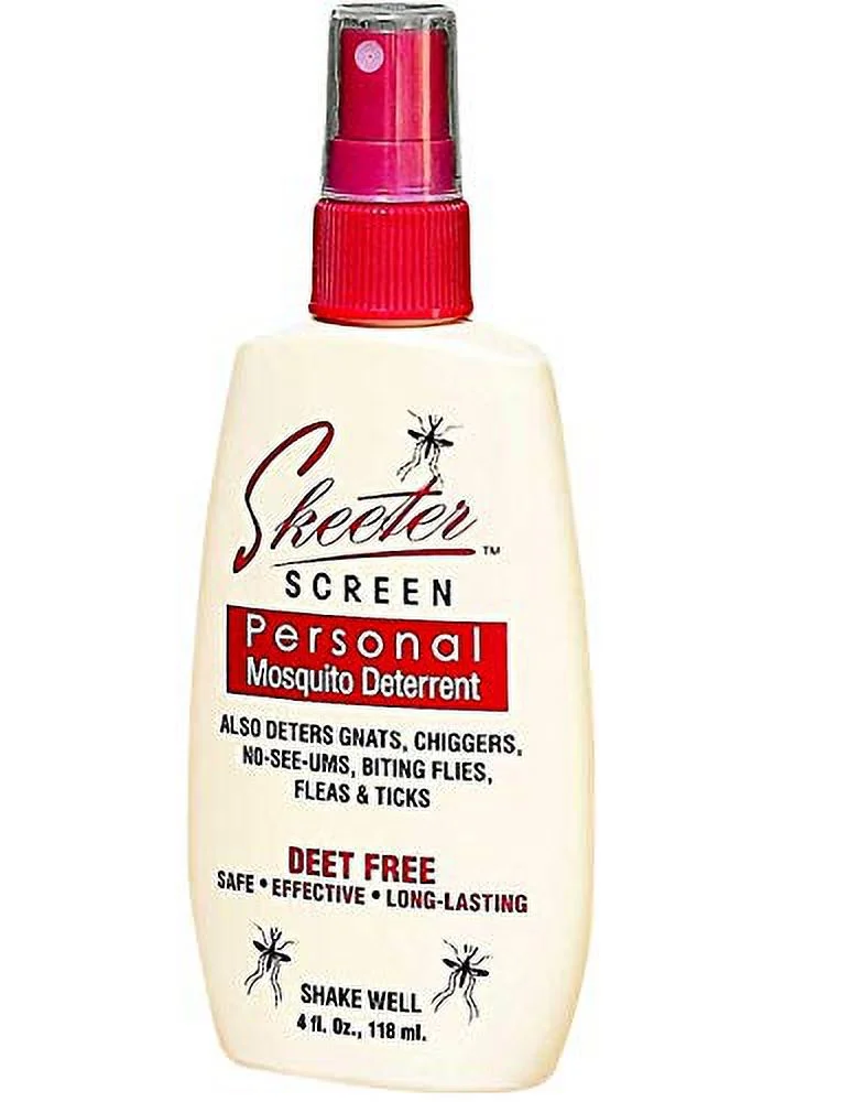 Skeeter Screen 90200 Personal Mosquito Deterrent, 4-Ounce (Limited Edition)