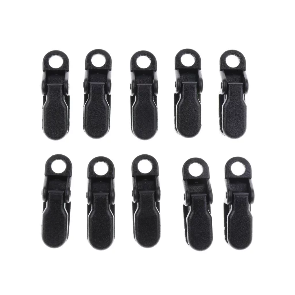 20 Pieces of Outdoor Camping High-performance Tarpaulin Clips for Awning Clamps