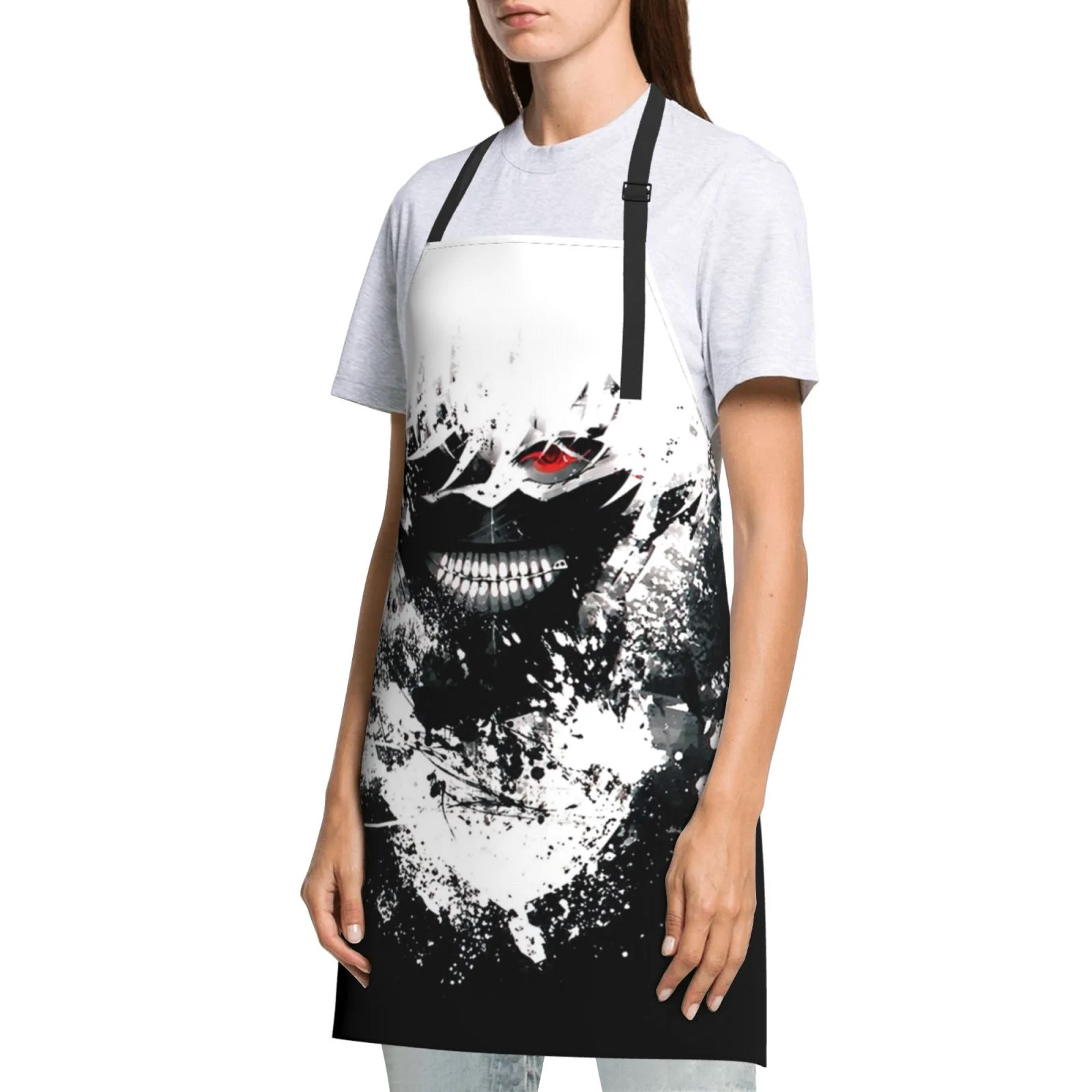 Tokyo Ghoul Waterproof Apron Home Decor For Kitchen/Cooking/Gardening/Painting/BBQ/Baking/Chef/Craftsman