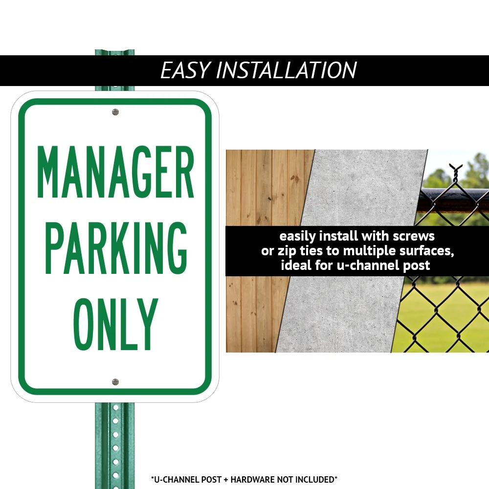 SignMission A-1218-24606 12 x 18 in. Aluminum Sign - Exit with Right Arrow
