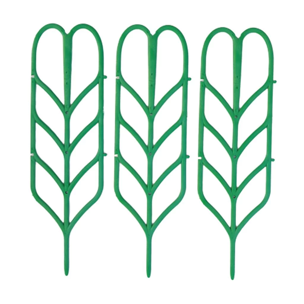 3pcs Durable Plasic Garden Trellis for Potted Plants Small Houseplant Trellis