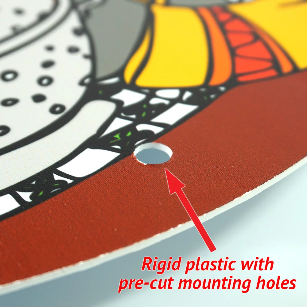 SignMission Circular Rigid Plastic Sign 12