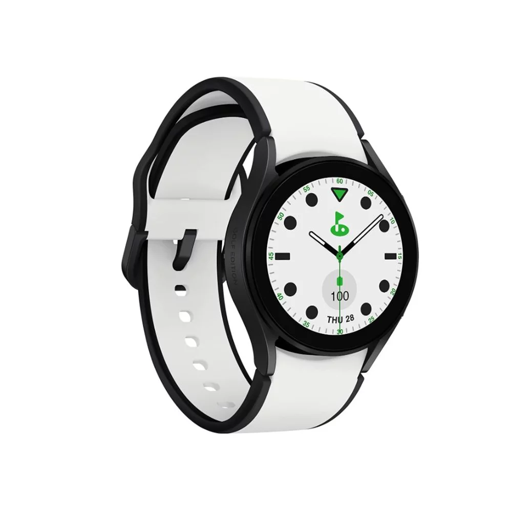 Restored Samsung Galaxy Watch5, Golf Edition, 40 mm, Graphite, Smartwatch, Bluetooth (Refurbished)
