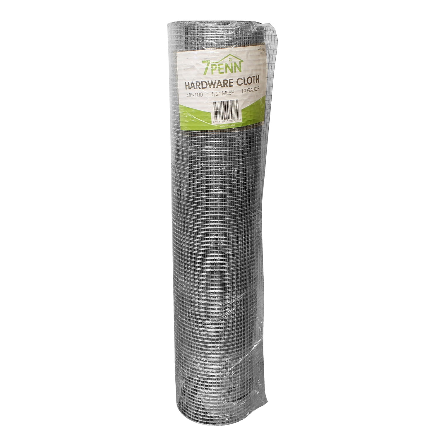 7Penn | Small Chicken Wire Fencing Wire Mesh Screen Roll – 1/2” x 48” x 100’