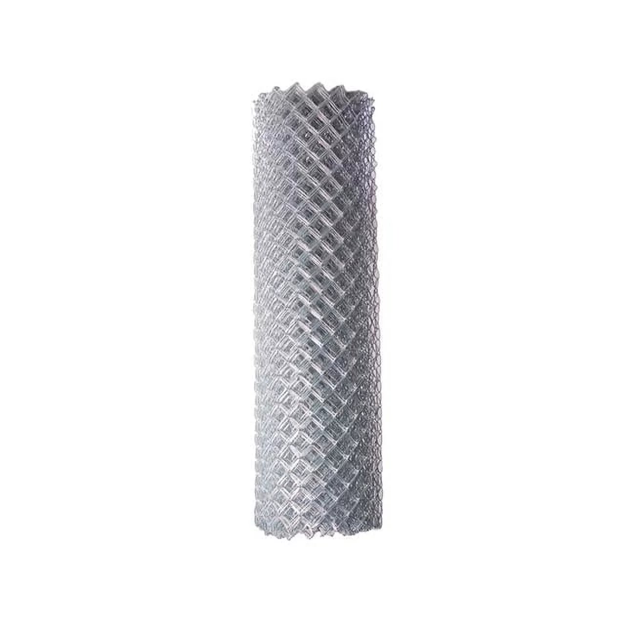 6 x 50 ft. 11.5-AW Gauge Galvanized Steel Roll Chain Link Fence Fabric