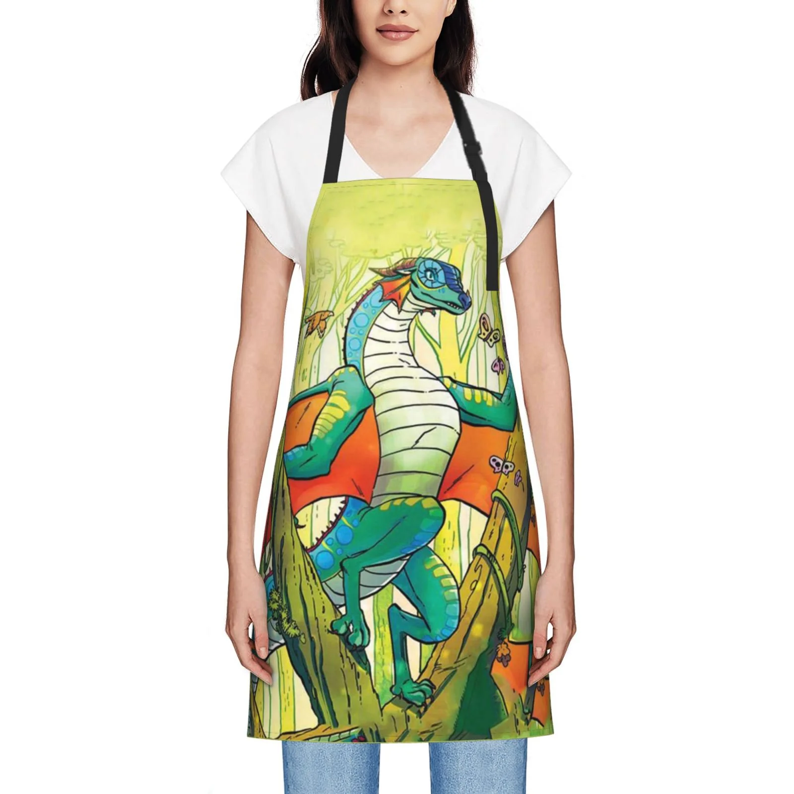 Wings Of Fire Poster Waterproof Apron Home Decor For Kitchen/Cooking/Gardening/Painting/BBQ/Baking/Chef/Craftsman