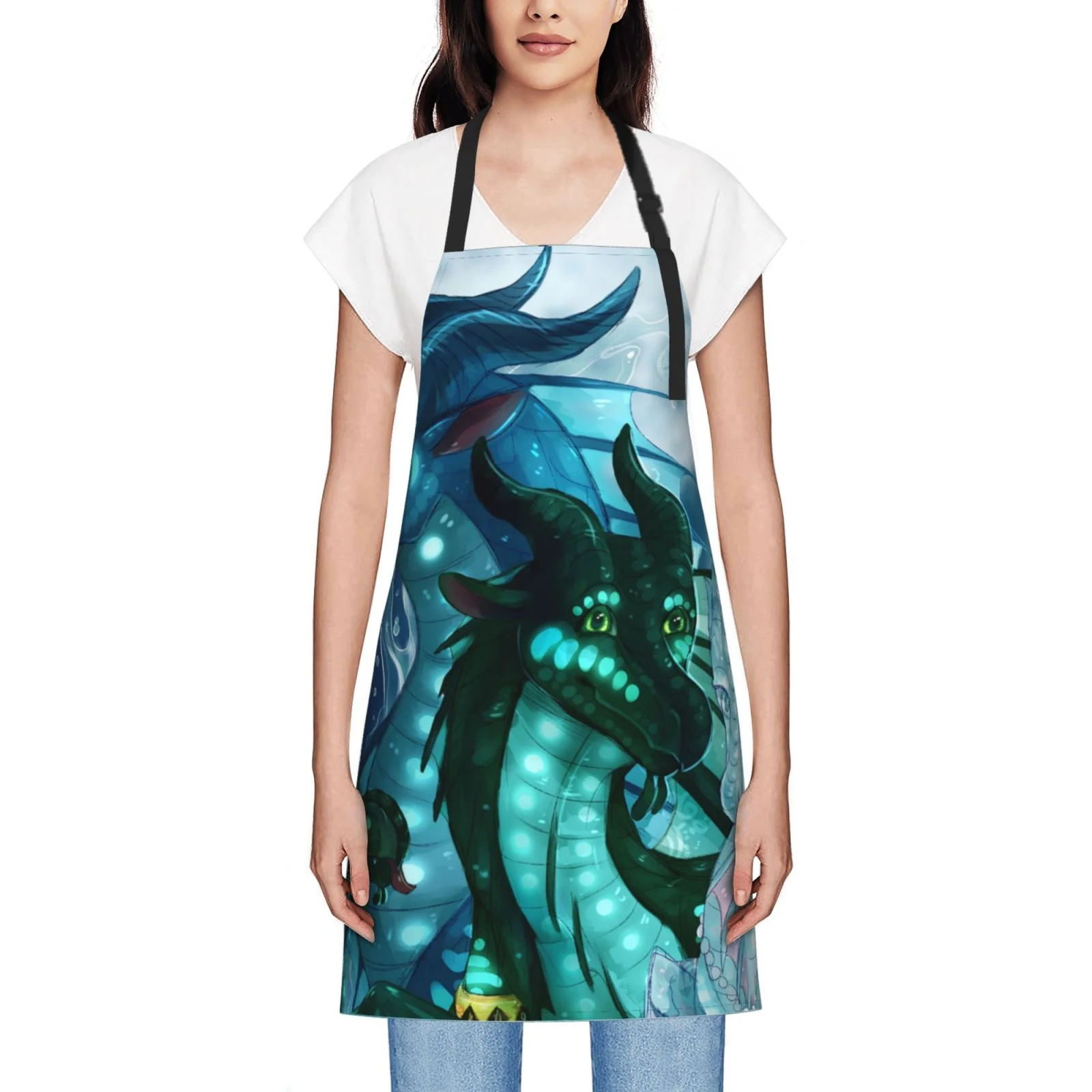 Dragon Wings Of Fire Waterproof Apron Home Decor For Kitchen/Cooking/Gardening/Painting/BBQ/Baking/Chef/Craftsman