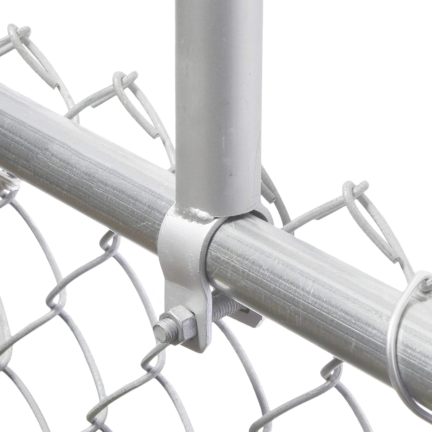 Chain Link Fence Extensions | Fence Extension for Dogs |- Set of 9 (1 5/8)