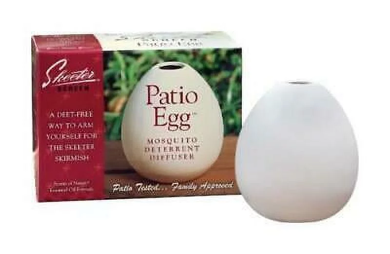Skeeter Screen Patio Egg Insect Deterrent Diffuser For Mosquitoes 4 oz. (Pack of 6)