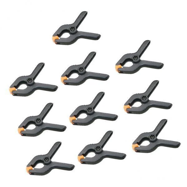 Colaxi 5xHeavy Duty Strong Spring Clamp Jaw Market Stall Tarpaulins Clip 2inch 10pcs