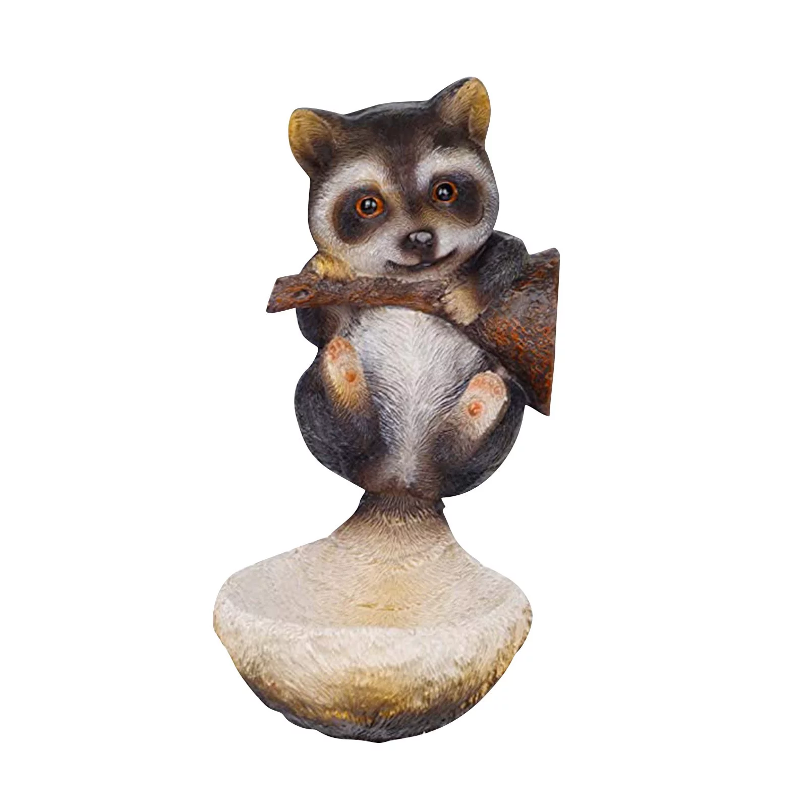 ZiSUGP Garden Bird Feeder Outdoor Tree Embracing Garden Sculpture Decoration Garden Tools