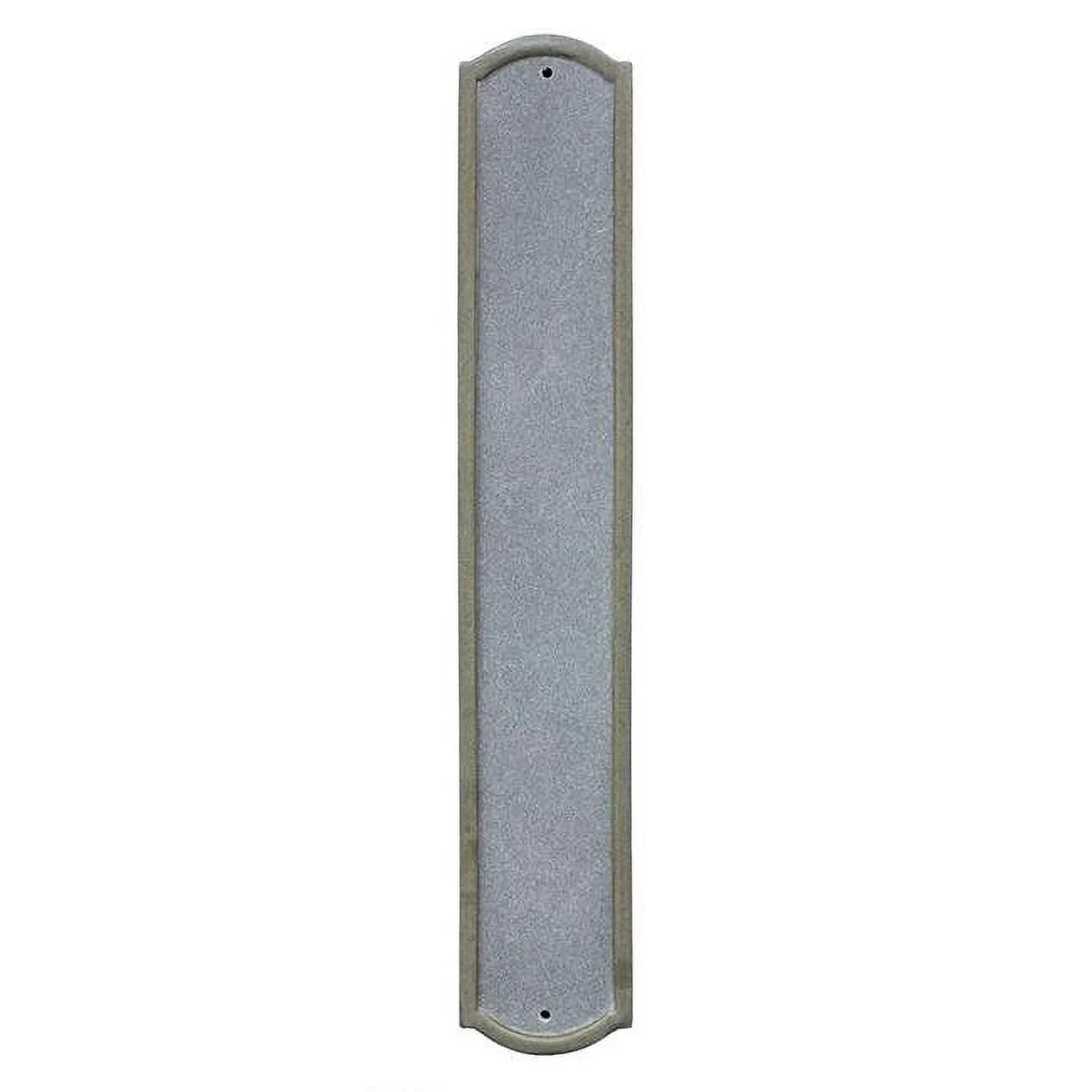 4.5 in. Knoll Brook Vertical Crushed Stone Do It Yourself Kit Address Plaque in Slate Color