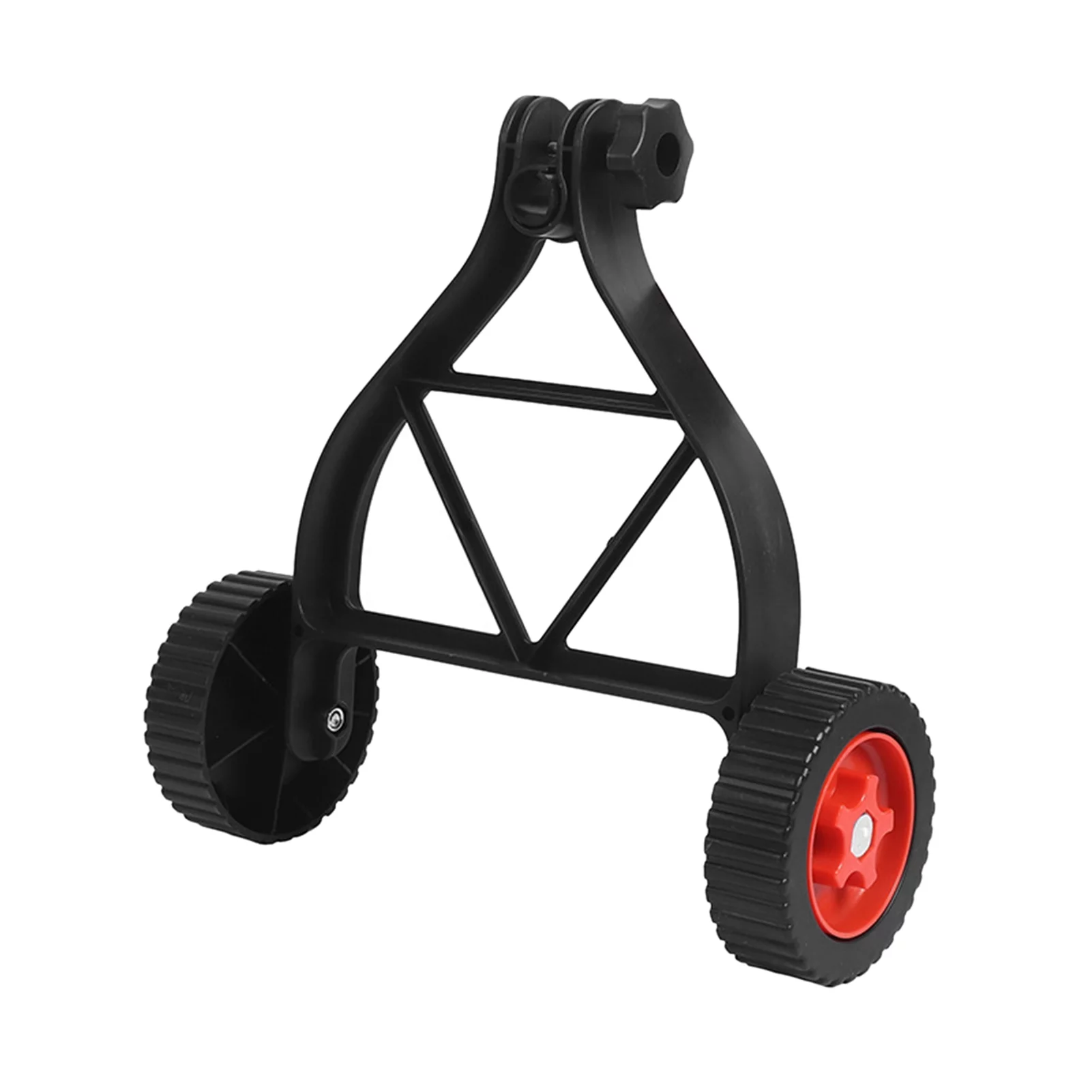 Lixada Cordless Grass Trimmer Support Wheels Set Labor-Saving Auxiliary Wheel of -Ion Mower Adjustable