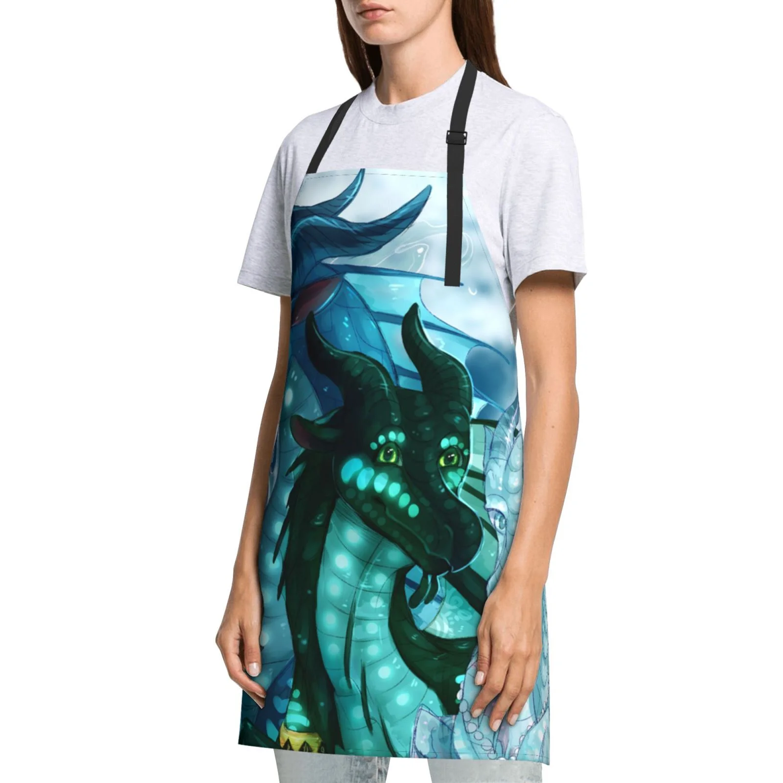 Dragon Wings Of Fire Waterproof Apron Home Decor For Kitchen/Cooking/Gardening/Painting/BBQ/Baking/Chef/Craftsman