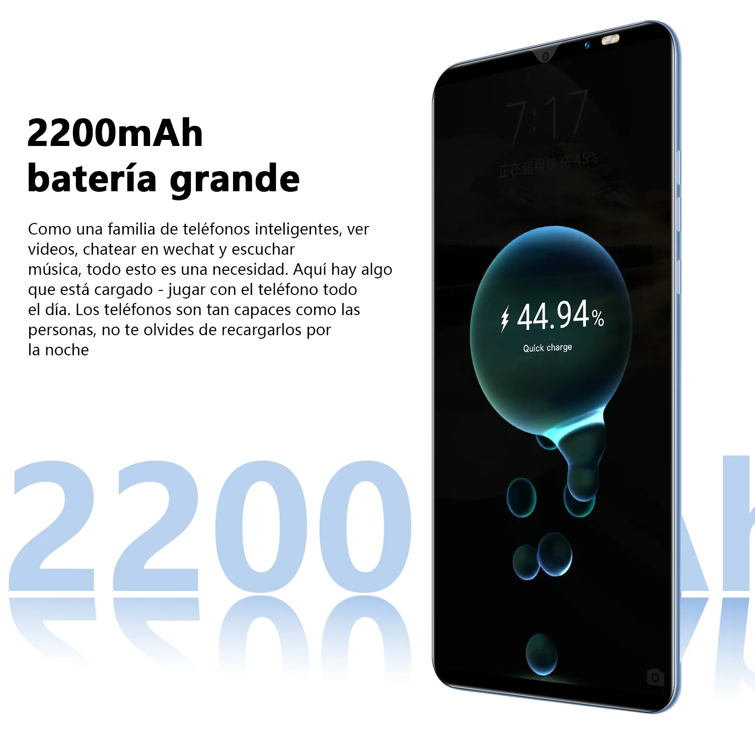 Dual SIM Dual Person Face Recognition unlocked 3G smartphone V27 Android 8.1 5.45-inch HD+ screen Ram1Gb Rom8Gb
