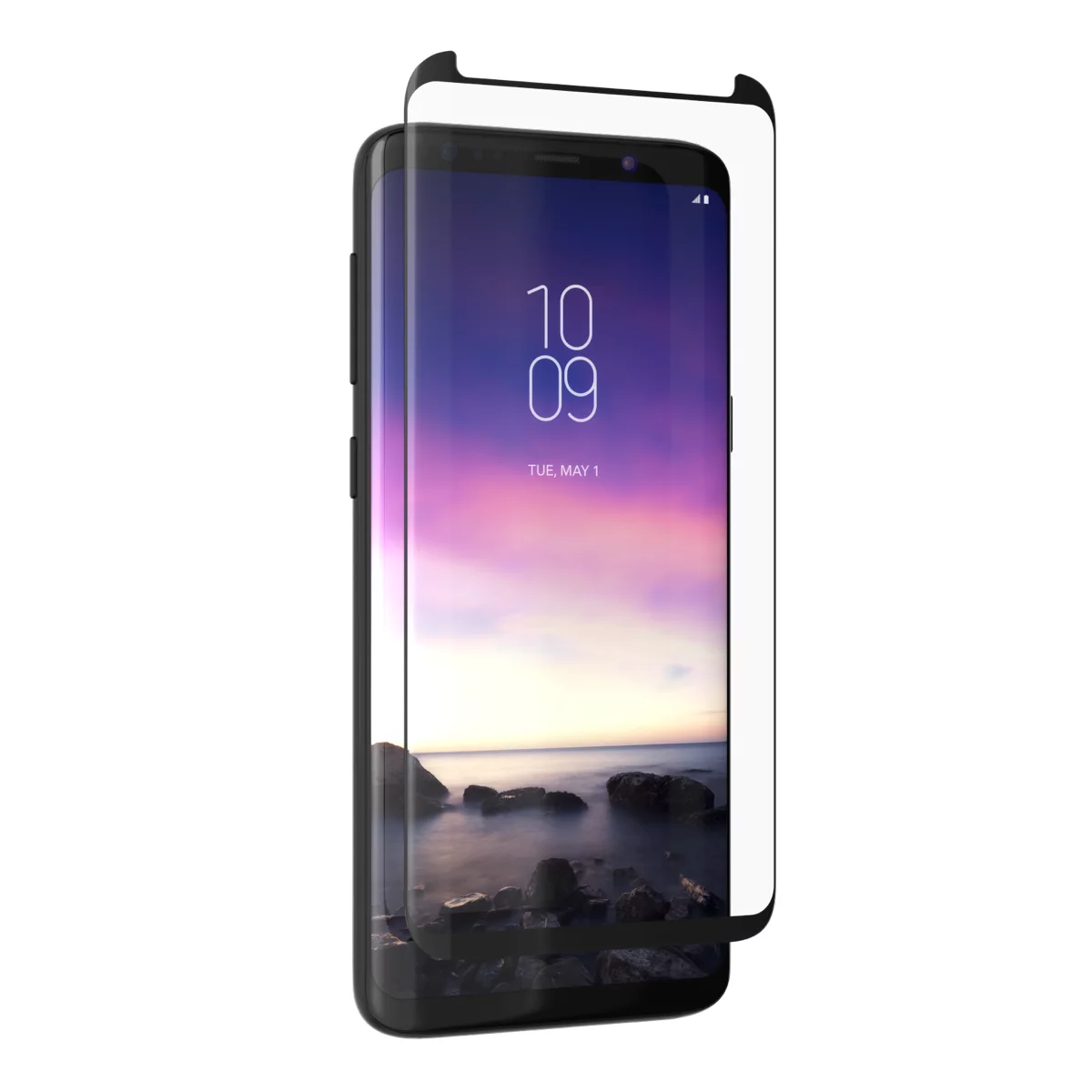 ZAGG InvisibleShield Glass Curved Elite - Screen Protector for Samsung Galaxy S9 - Clear