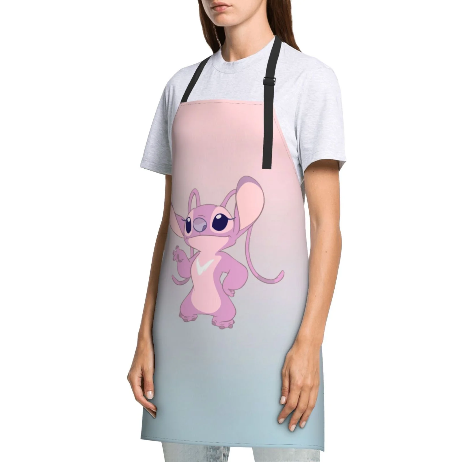Stitch Waterproof Apron Home Decor For Kitchen/Cooking/Gardening/Painting/BBQ/Baking/Chef/Craftsman