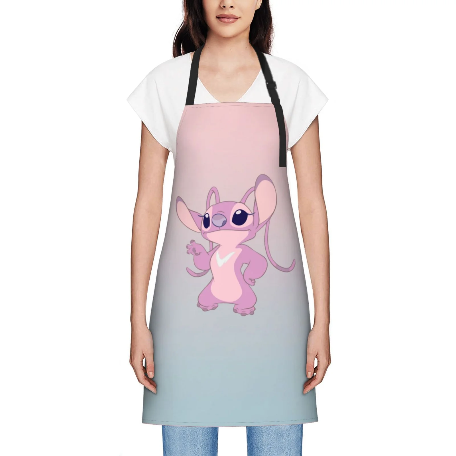 Stitch Waterproof Apron Home Decor For Kitchen/Cooking/Gardening/Painting/BBQ/Baking/Chef/Craftsman