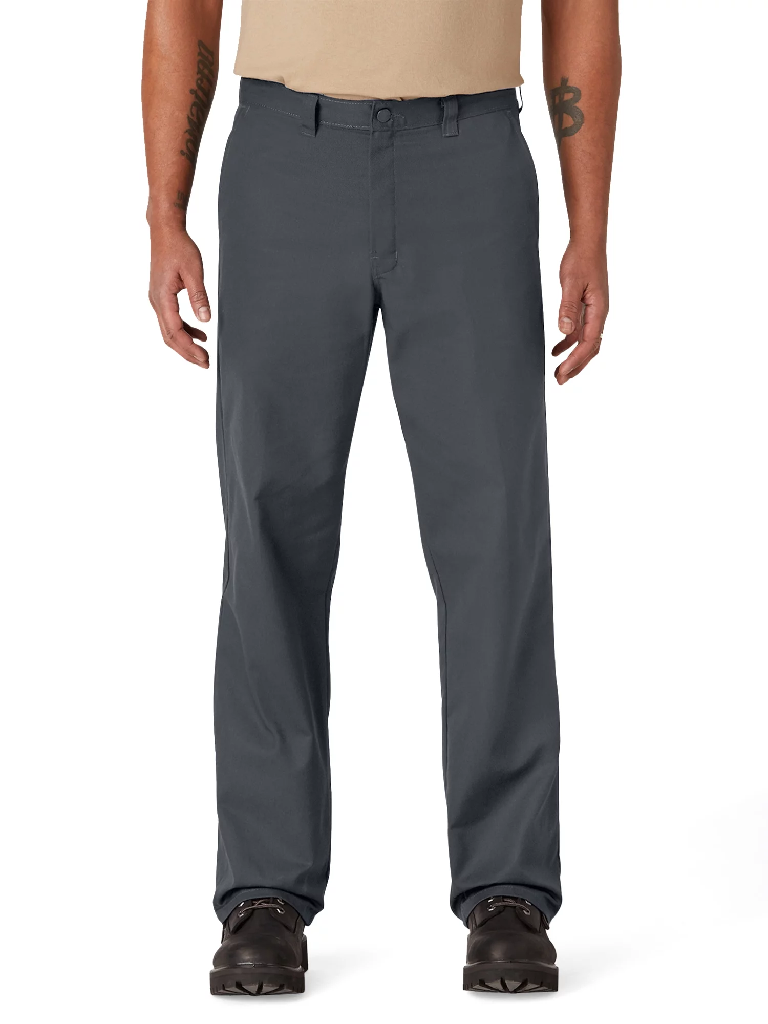 Genuine Dickies Mens and Big Mens Regular Fit Straight Leg Flat Front Pant