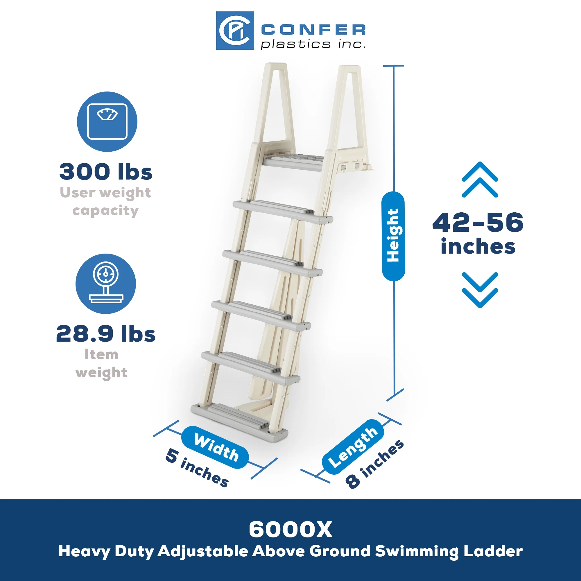 Confer 6000X Eliminator Adjustable 46
