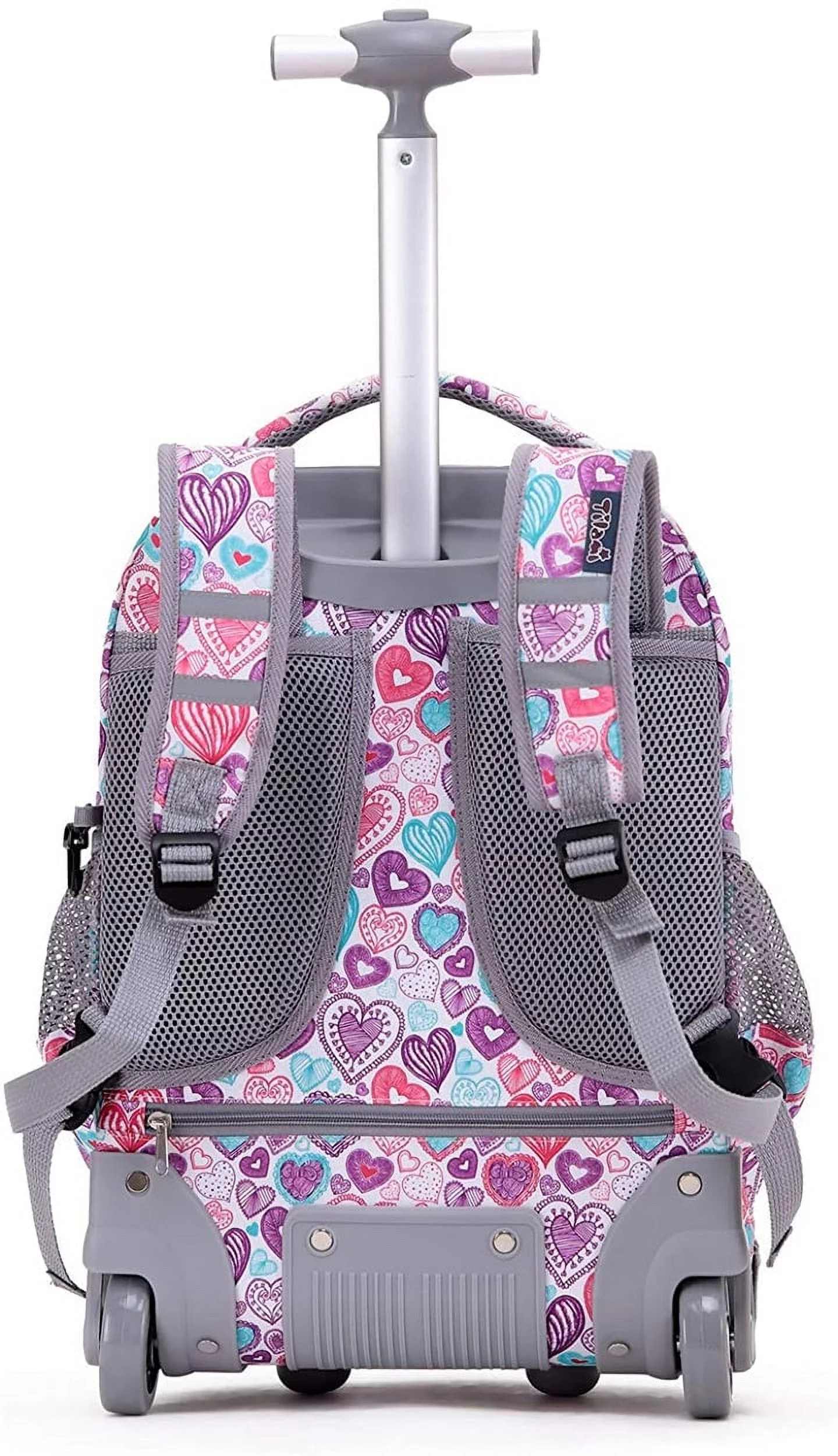 Tilami Rolling Backpack 19 inch Wheeled LAPTOP Boys Girls Travel School Student Trip…