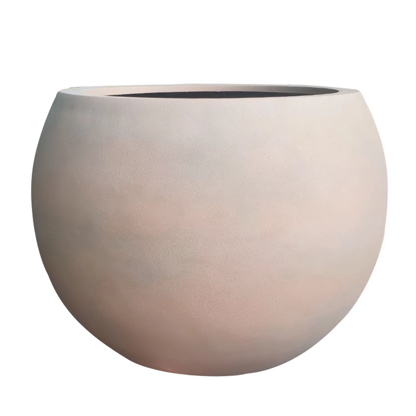 DTY Signature Mount Sherman 1-Piece Fiberstone Planter, Terracotta Pink, 17